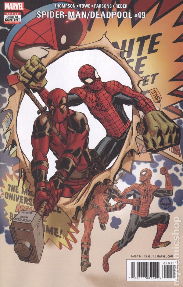 Spider-Man Deadpool #49 VF 8.0 2019 Stock Image