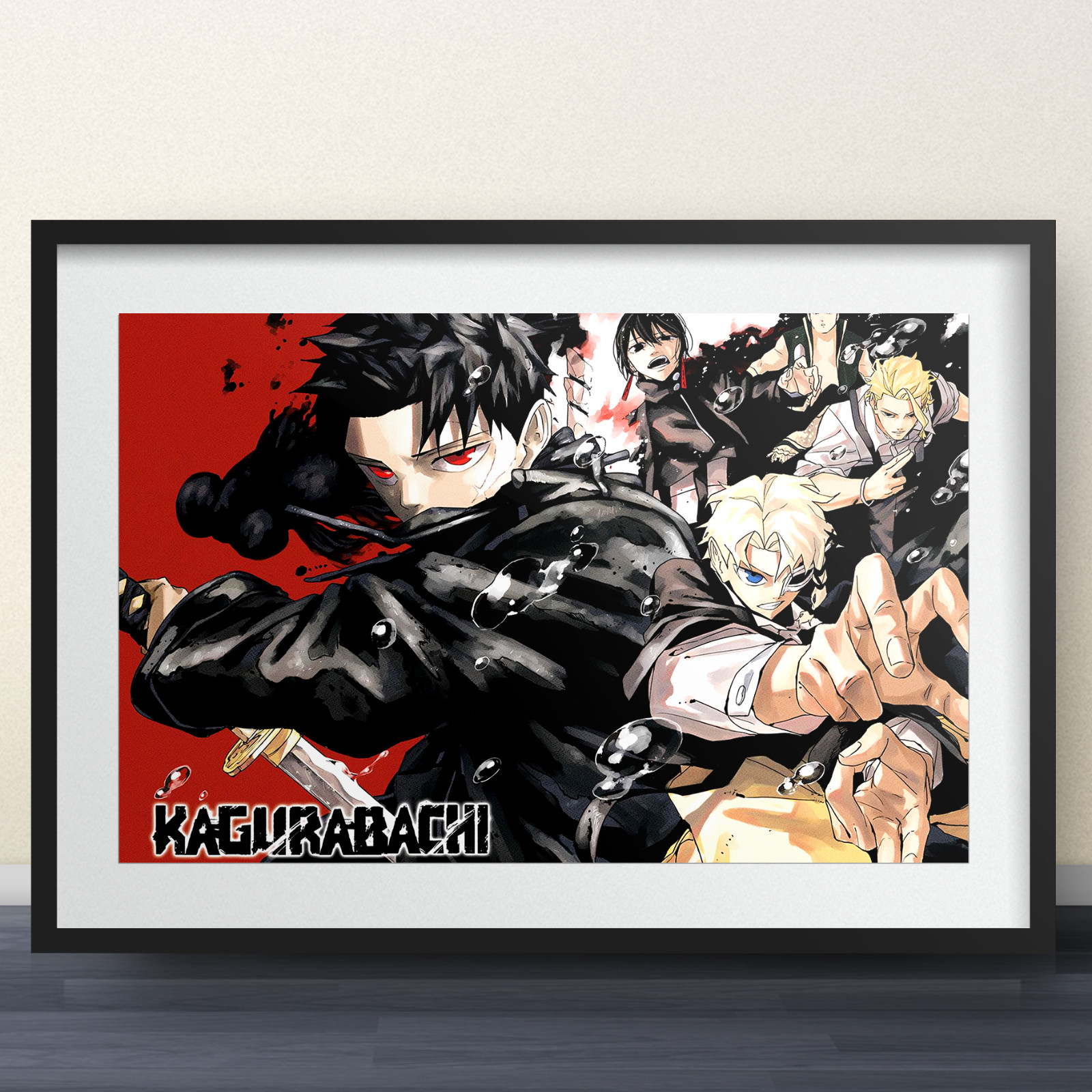 Kagurabachi Chapter 47 Cover Art - 11x17 Poster - Shonen Jump merch manga gift Kagurabachi Chapter 47 Cover Art - 11x17 Poster - Shonen Jump merch manga gift