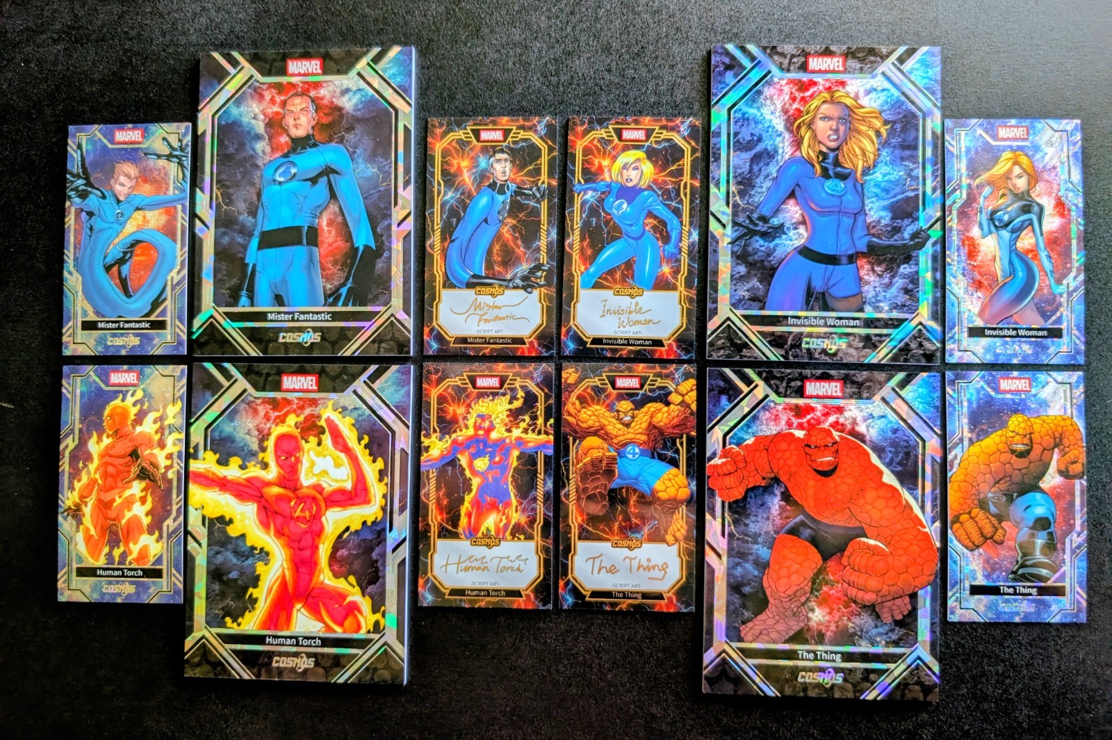 2025 Kakawow Cosmos Marvel F4 Lucky Rip Mini Script Art Lot 🔥 ALPHA 🔥🔥🔥