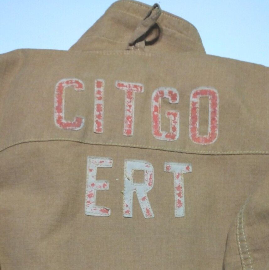 AUTHENTIC Citgo ERT Oil Field Fireman's Turnout Jacket From Texas Gulf XL D-5