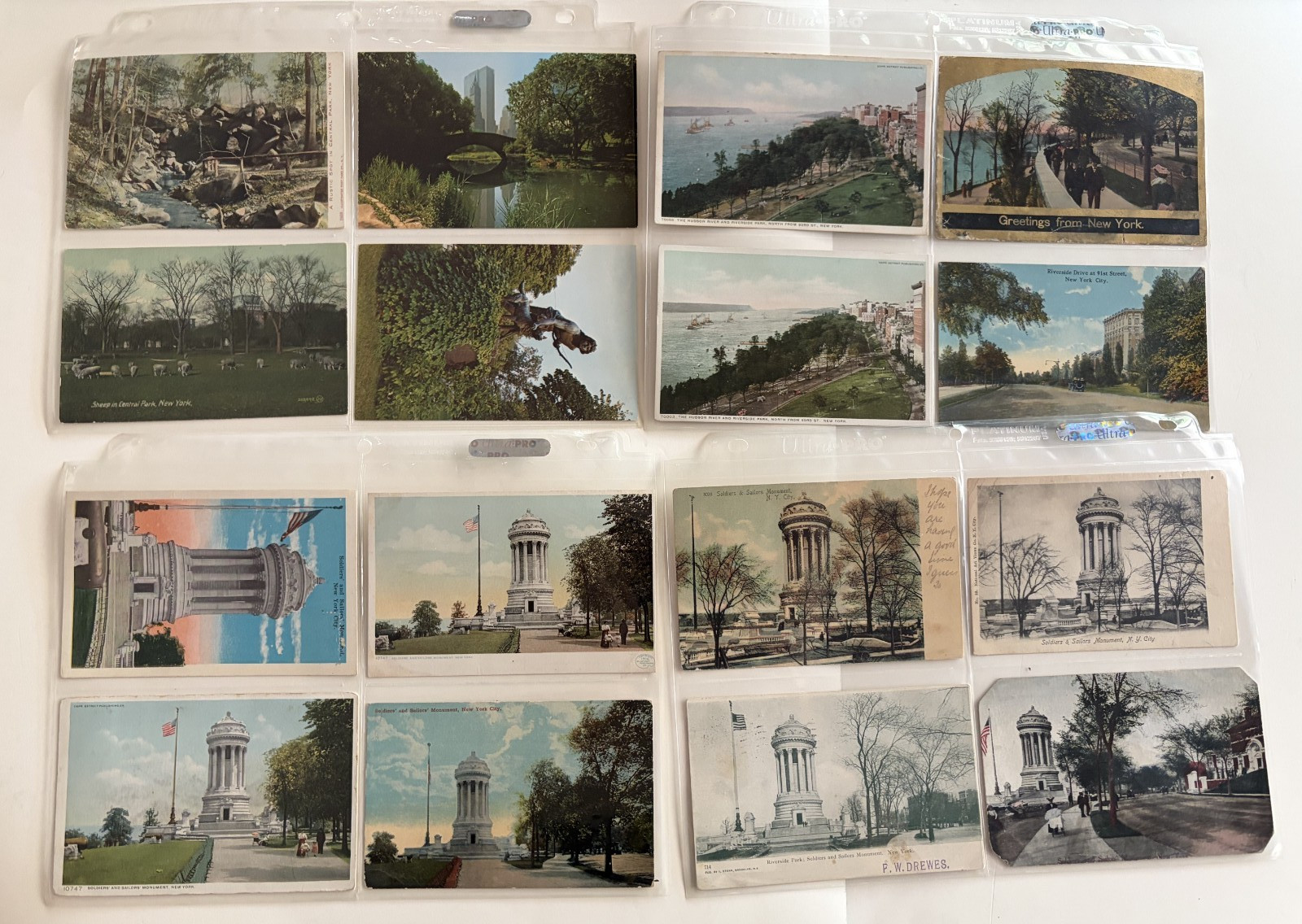 VINTAGE POSTCARD EARLY NEW YORK DEALER LOT OF 100 COLLECTION
