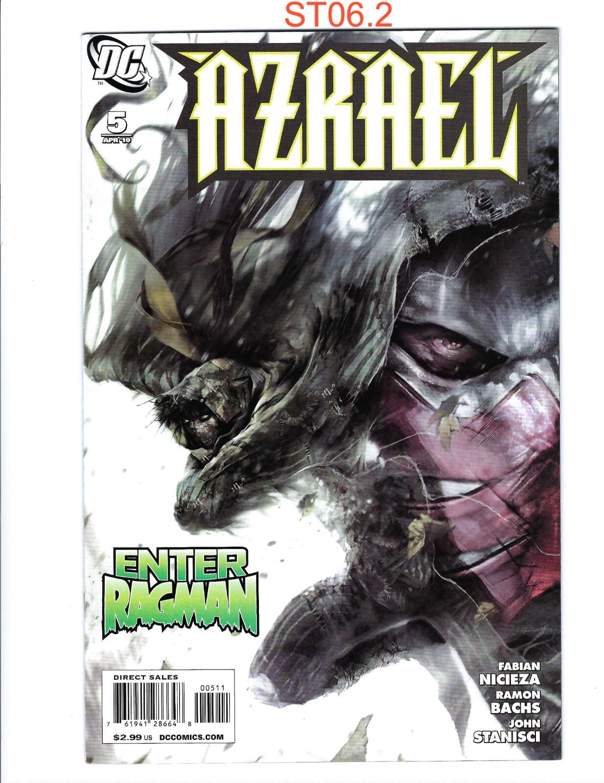 Azrael U PICK comic 1 2 3 4 5 6 7 8 9 10 11 12 13 14 15 16 17 18 2009 DC st062