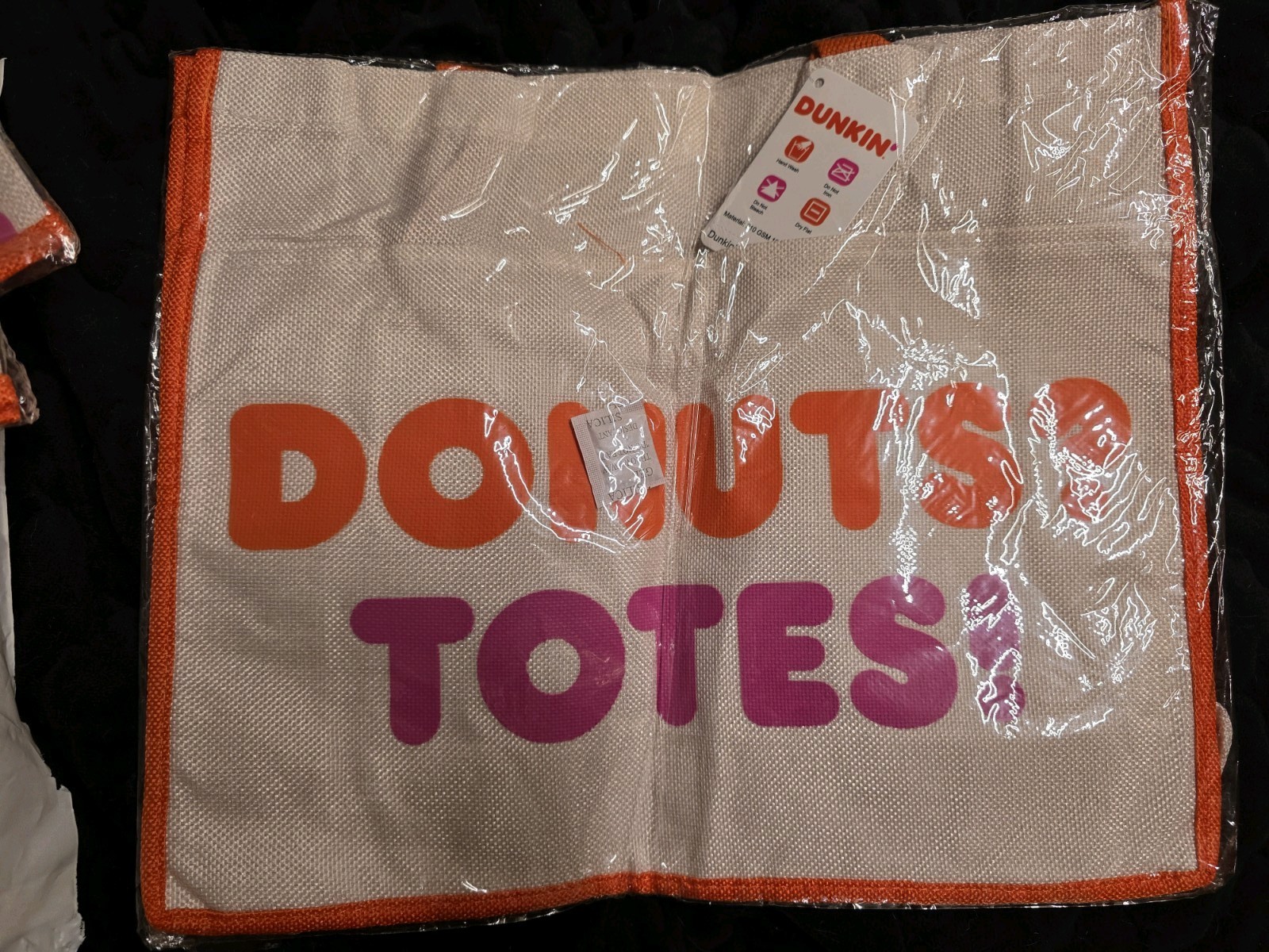 Dunkin Tote Bag Donuts? Totes Limited Addition Still In Plastic Dunkin Tote Bag Donuts? Totes Limited Addition Still In Plastic