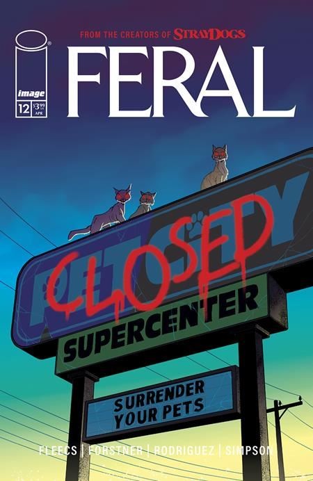 Feral #12 Cvr A Tony Fleecs & Tone Rodriguez Image Comics Comic Book