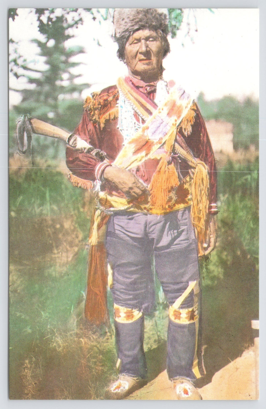 c1977~Museum Of American Indian~Menominee Man~Wolf River Reservation~Wisconsin