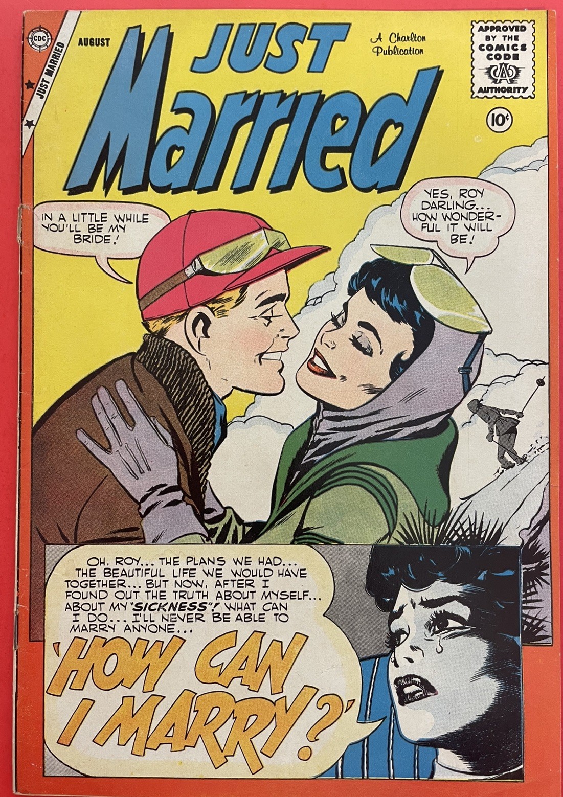 JUST MARRIED    # 9   (1959) - CHARLTON  ROMANCE Comic Book