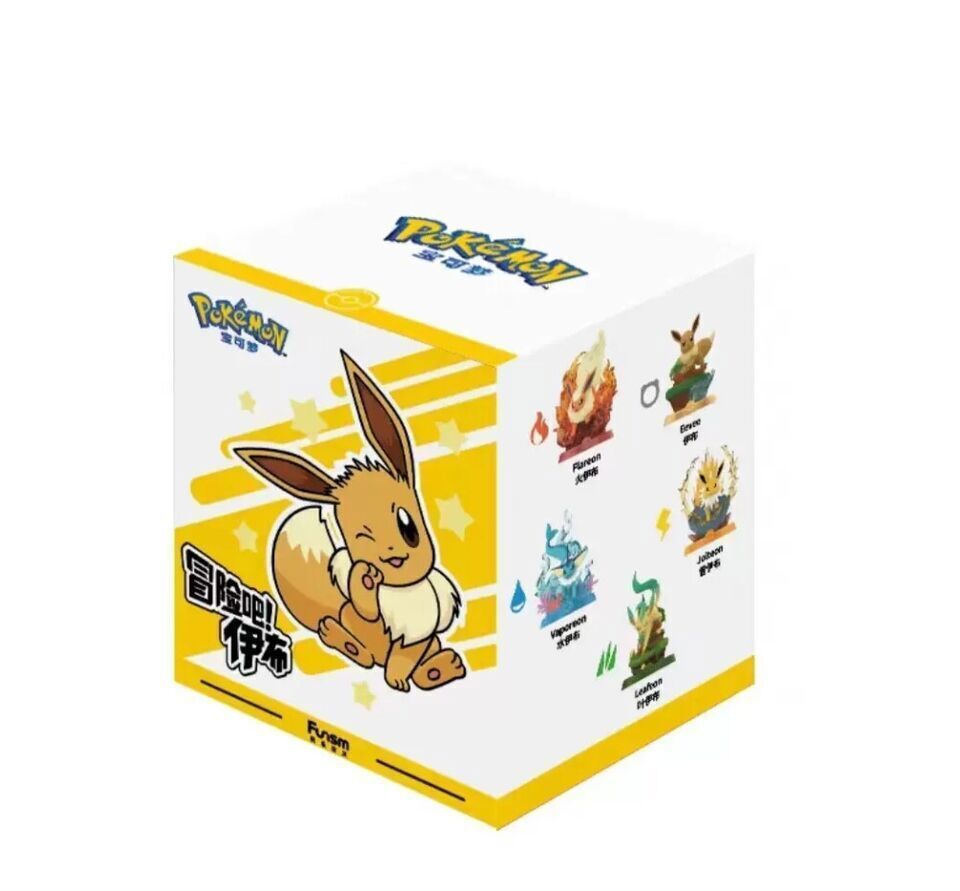 Funism Pokémon Eevee Adventure Series Blind Box You Pick Umbreon Espeon Vaporeon
