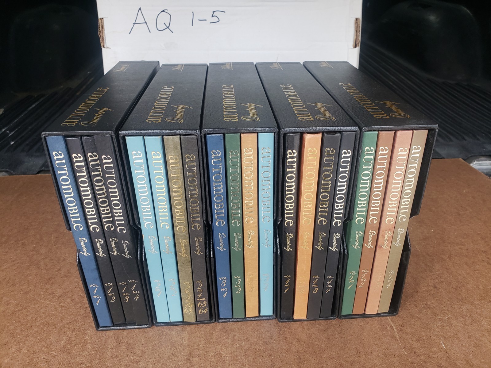 Automobile Quarterly - Complete 209 Book Set w/ Covers - Volumes 1-52 + Index 