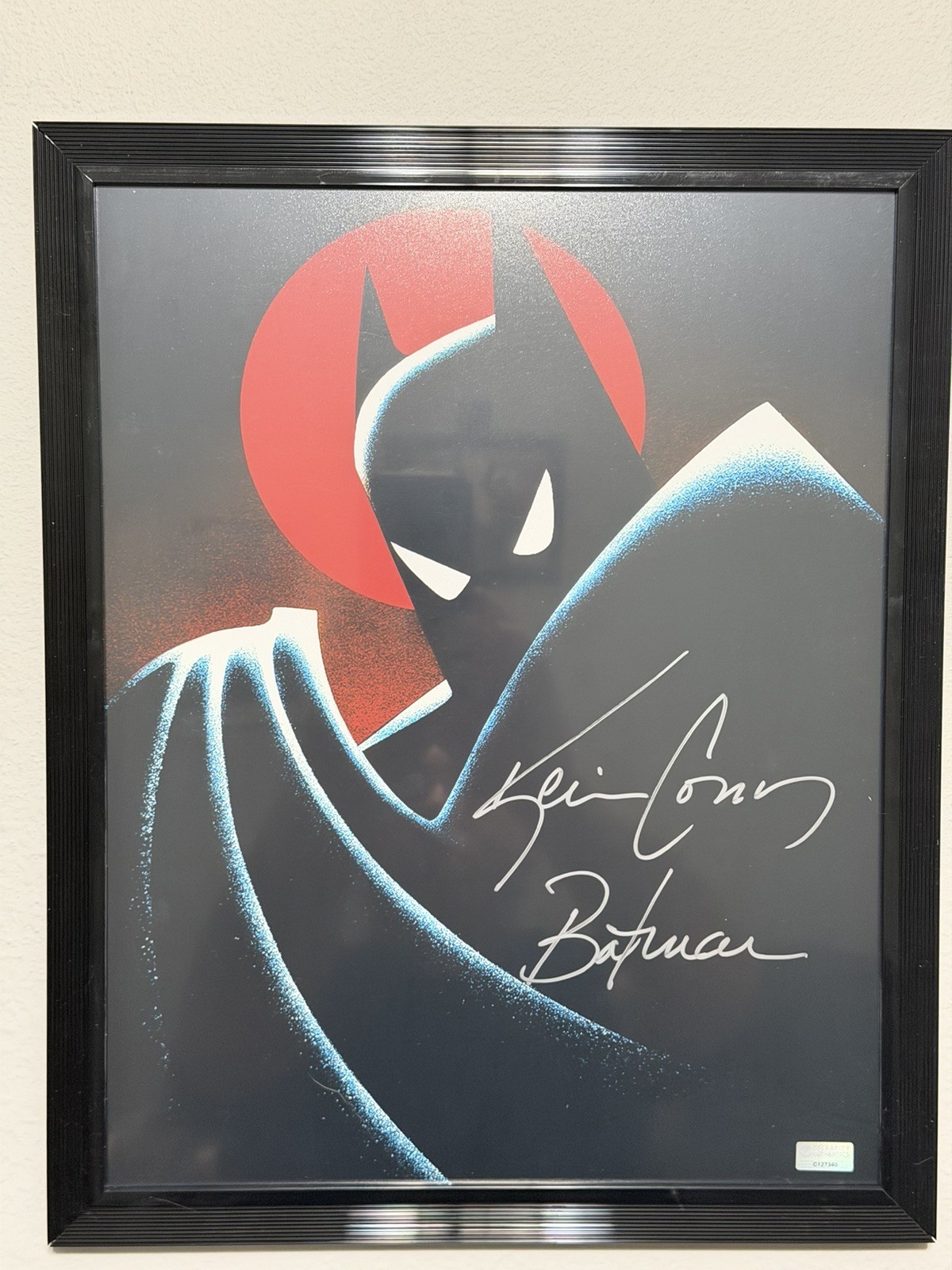 Kevin Conroy Signed Batman 11x14 Photo/Art Print Framed COA Celebrity Authentic 