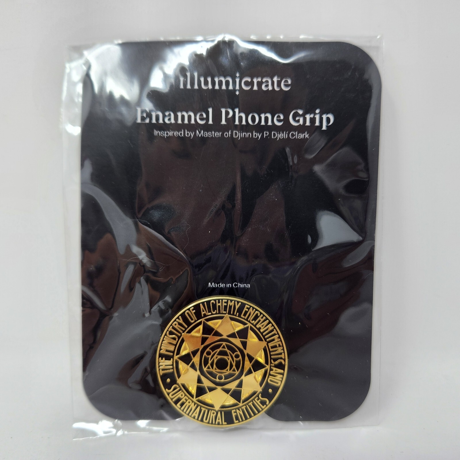 Illumicrate A Master of Djinn Phone Grip P. Djèlí Clark Ministry of Alchemy