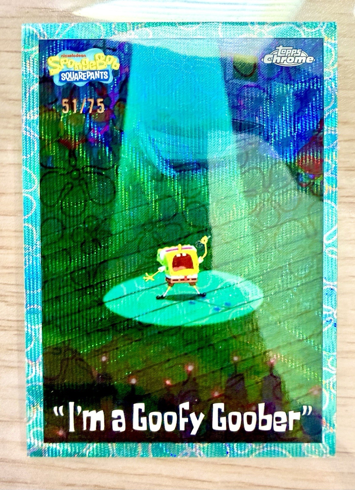 2025 Topps Chrome SpongeBob 25th #65 