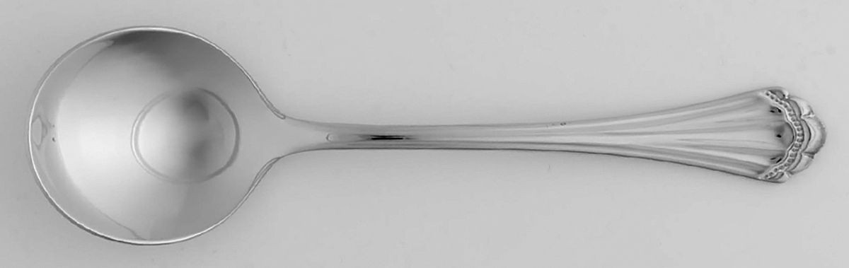 Oneida Silver Marquette  Cream Soup Spoon 496780