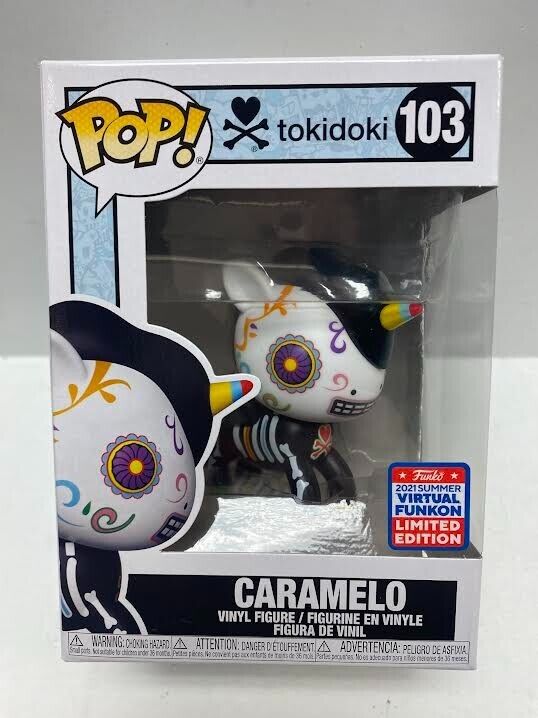 Funko Pop Tokidoki #103 Caramelo Toy Tokyo Virtual Funkon 2021 Limited Edition