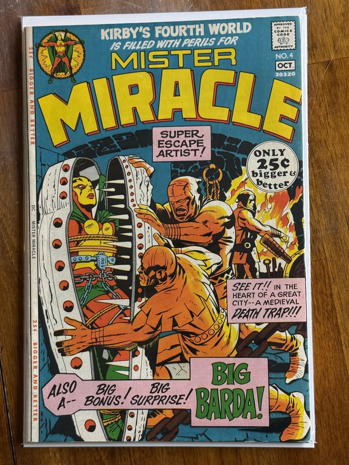 Mister Miracle #4 – DC Comics (1971) 8.0 VF