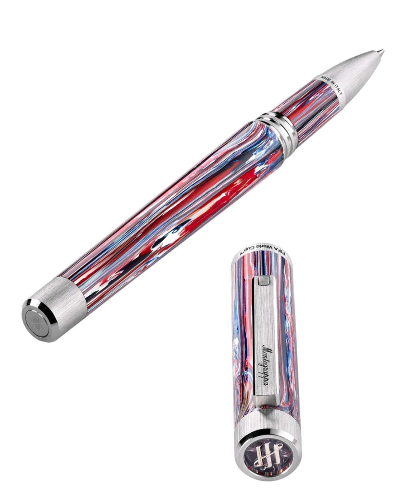 Montegrappa Zero FIFA France Roller Pen