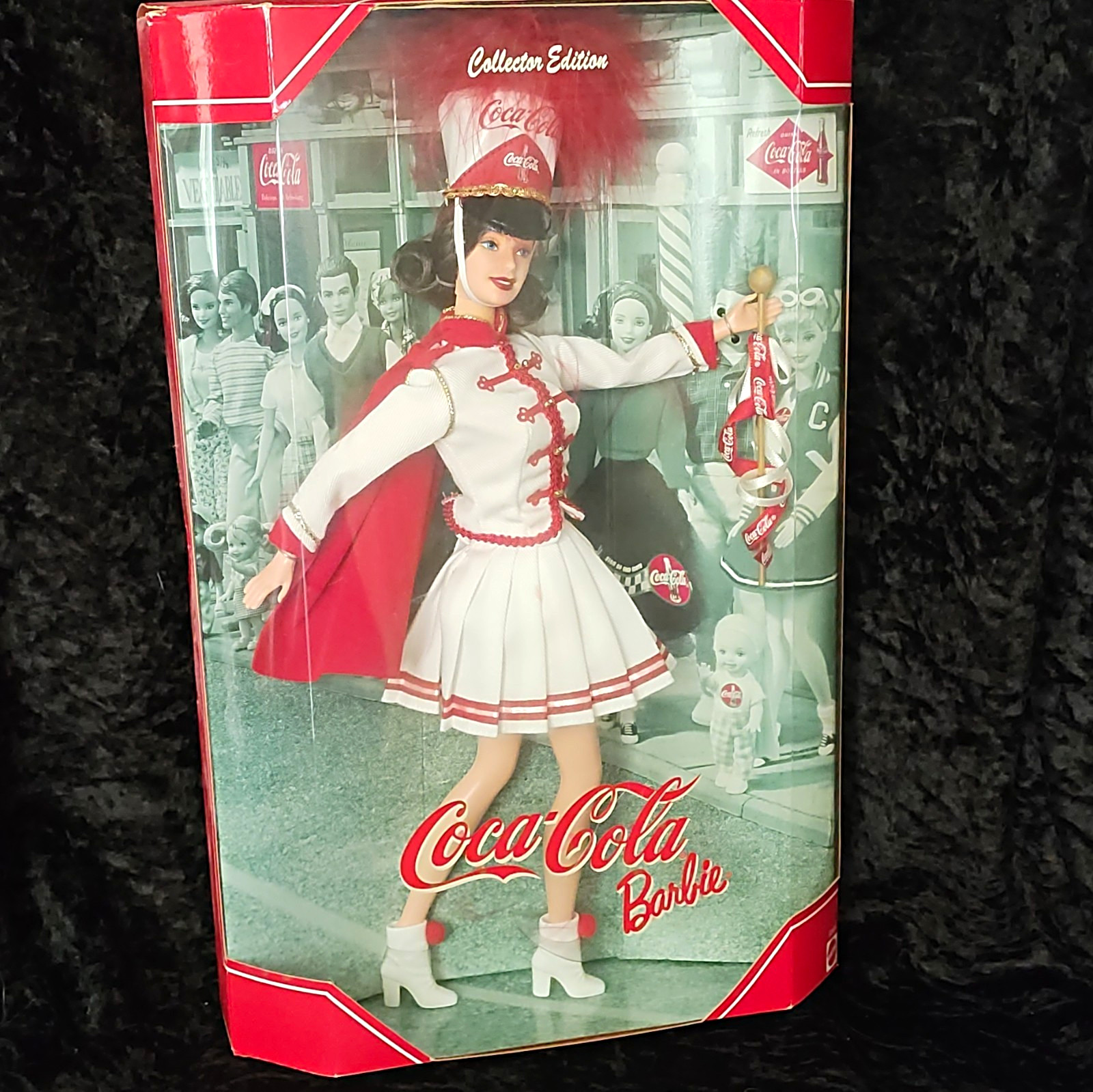 NRFB Coca-Cola Barbie Collector Edition Doll 2001 Red/White 53974 in Box