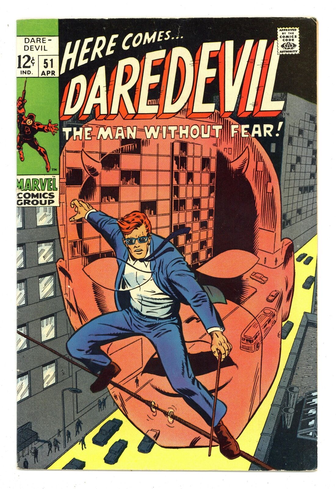 Daredevil #51 FN- 5.5 1969