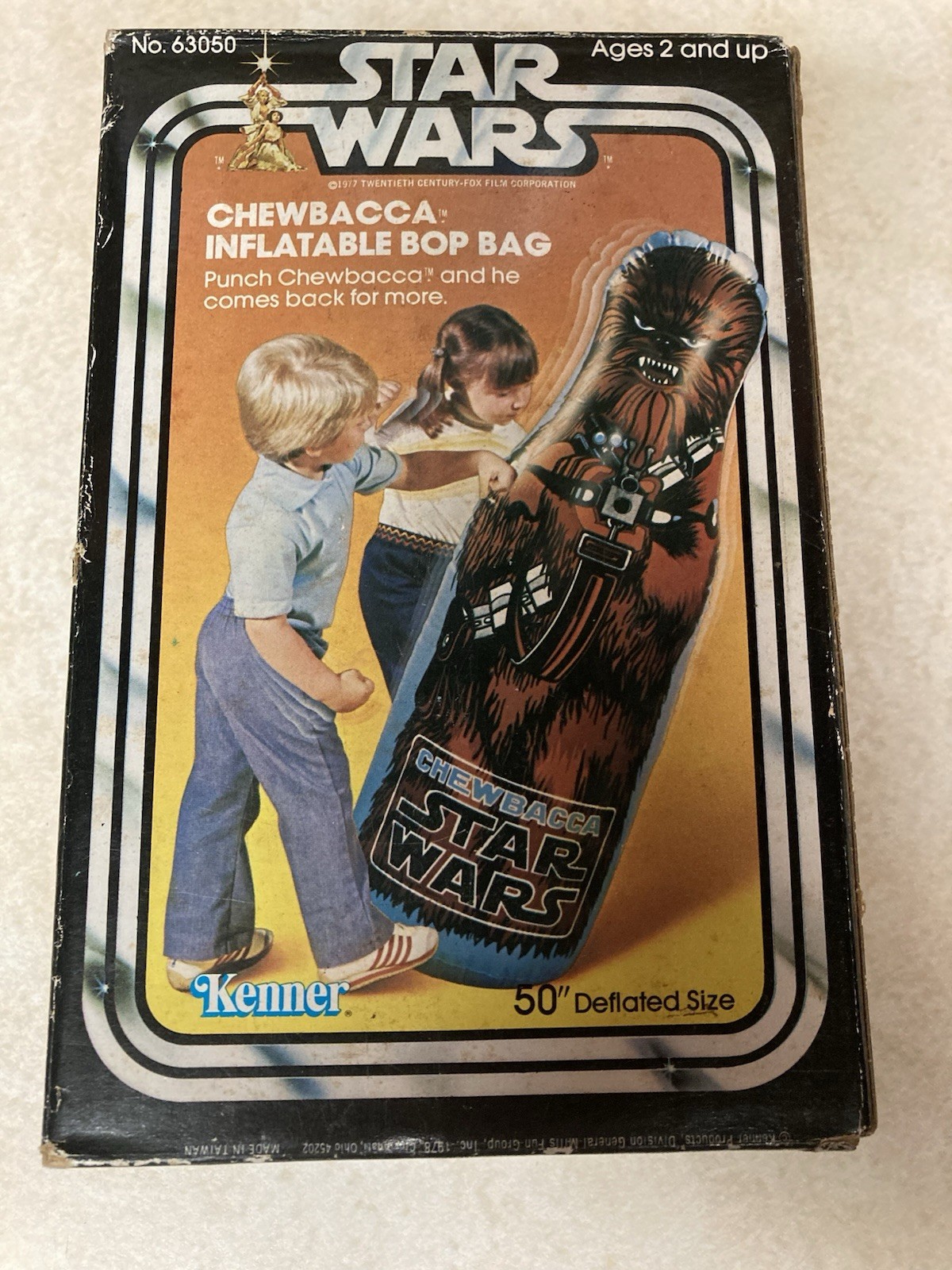 Star Wars vintage Chewbacca BOP BAG Extremely  RARE KENNER