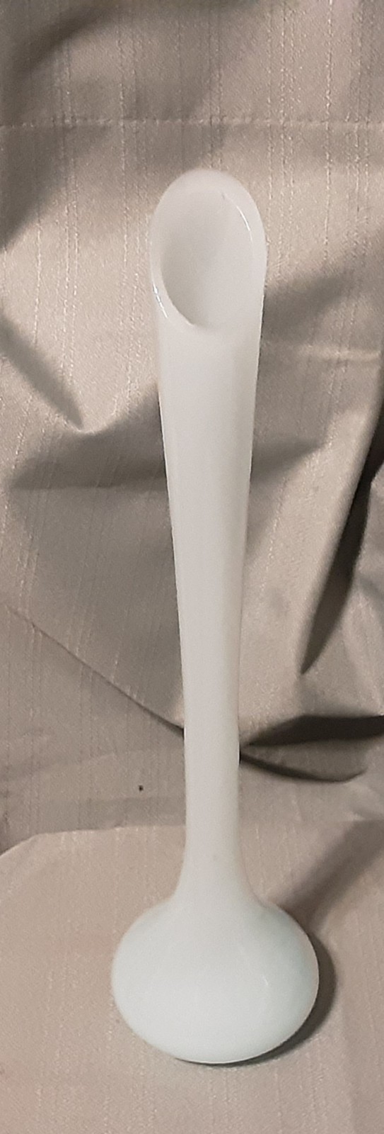 Vintage Elegant Tall Light Blue Art Glass Vase