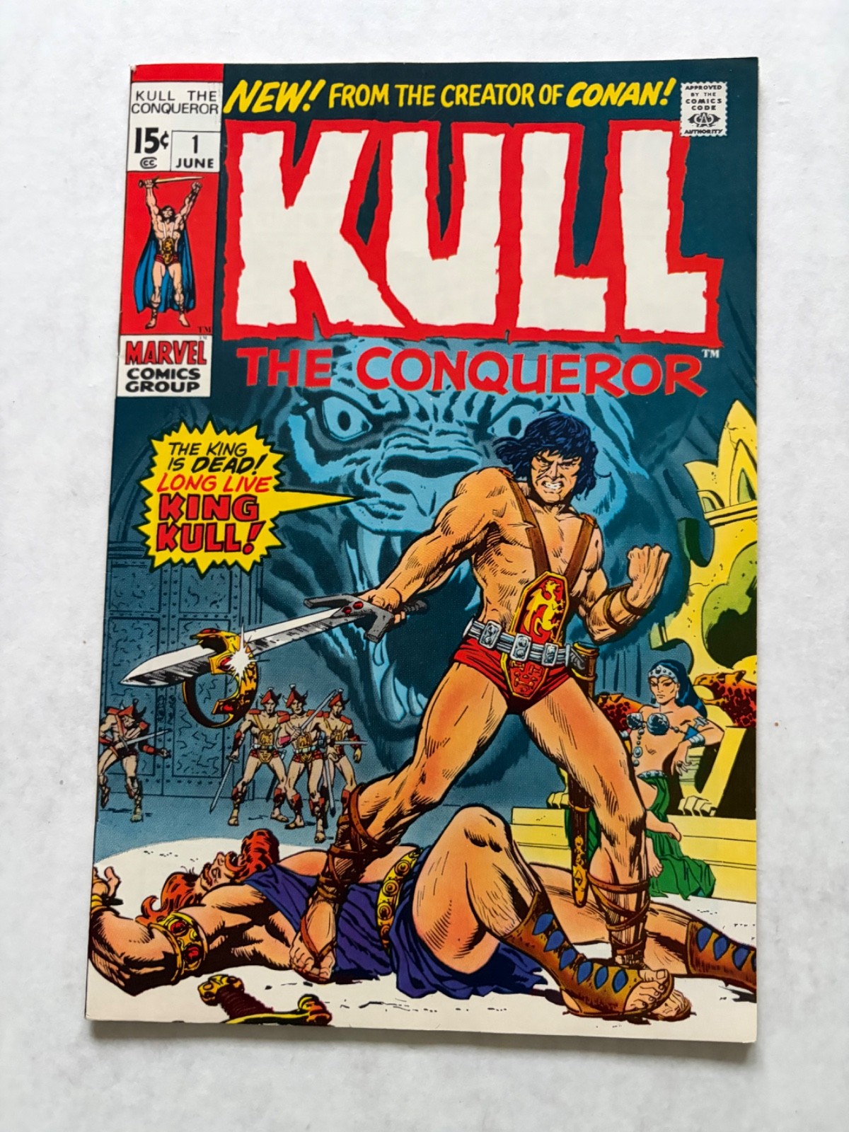 Kull, the Conqueror #1 (Marvel Comics June 1971) New and unread.