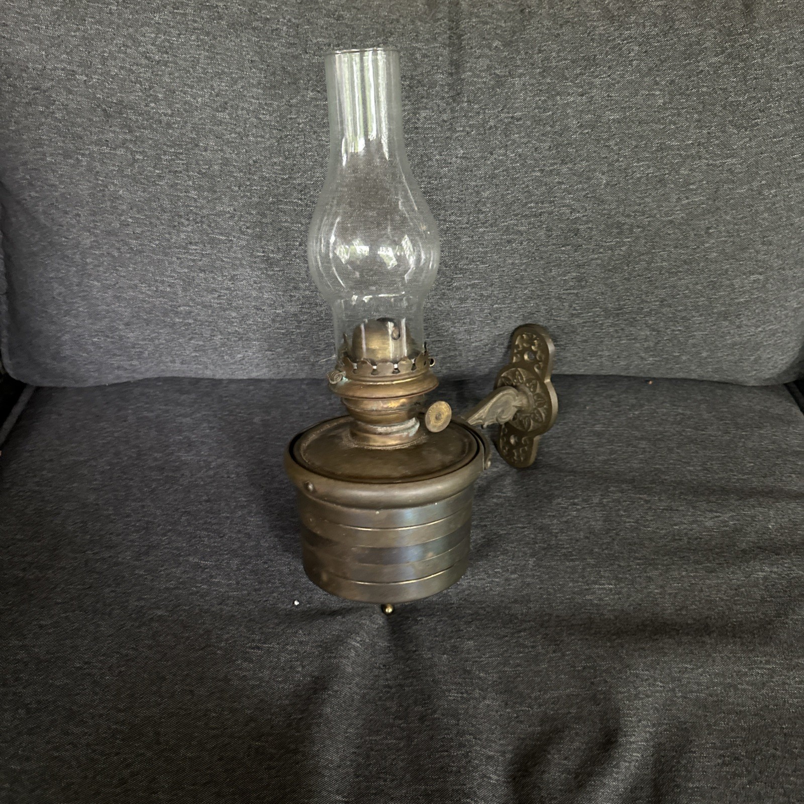 Antique Edward Miller Oil Lamp Victorian 