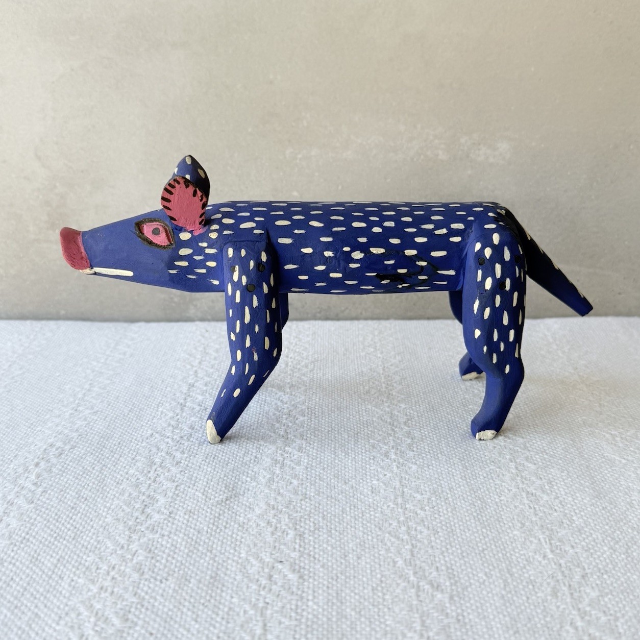 Vintage Oaxacan Alebrije Pig 9\