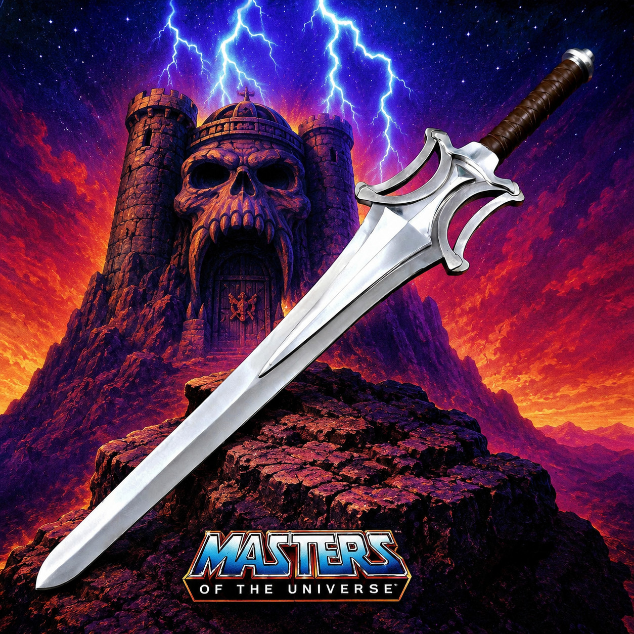 Handmade HeMan Sword Power Sword Replica Master of the Universe Fantasy Sword