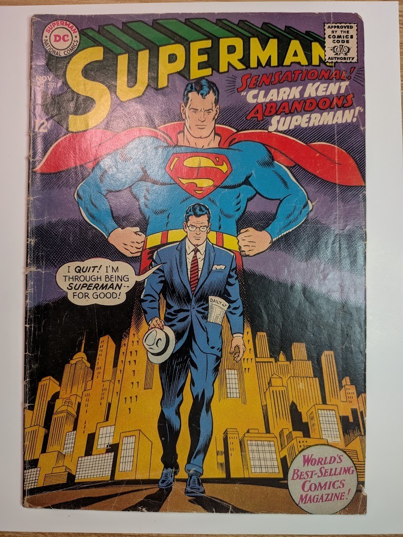 Superman #201 DC 1967 (GD/VG)