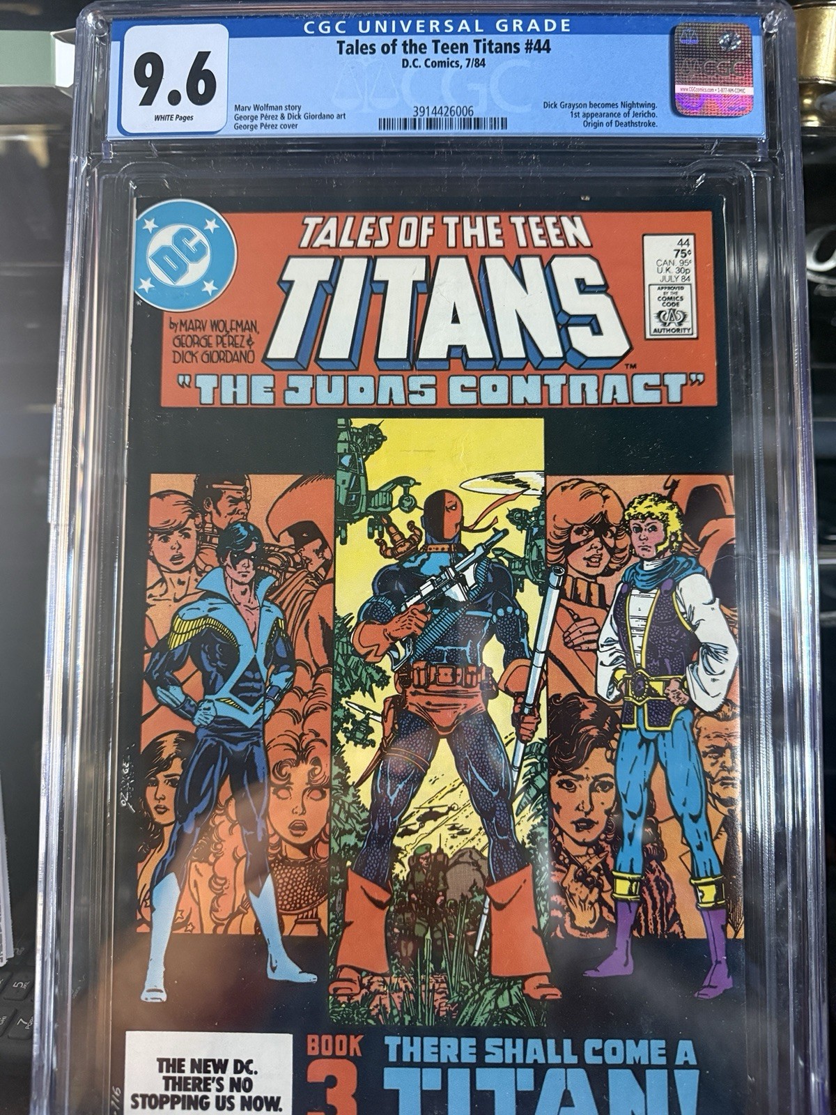 Tales of the Teen Titans #44 | CGC 9.6 | 1st App of Dick Grayson as Nightwing Tales of the Teen Titans #44 | CGC 9.6 | 1st App of Dick Grayson as Nightwing