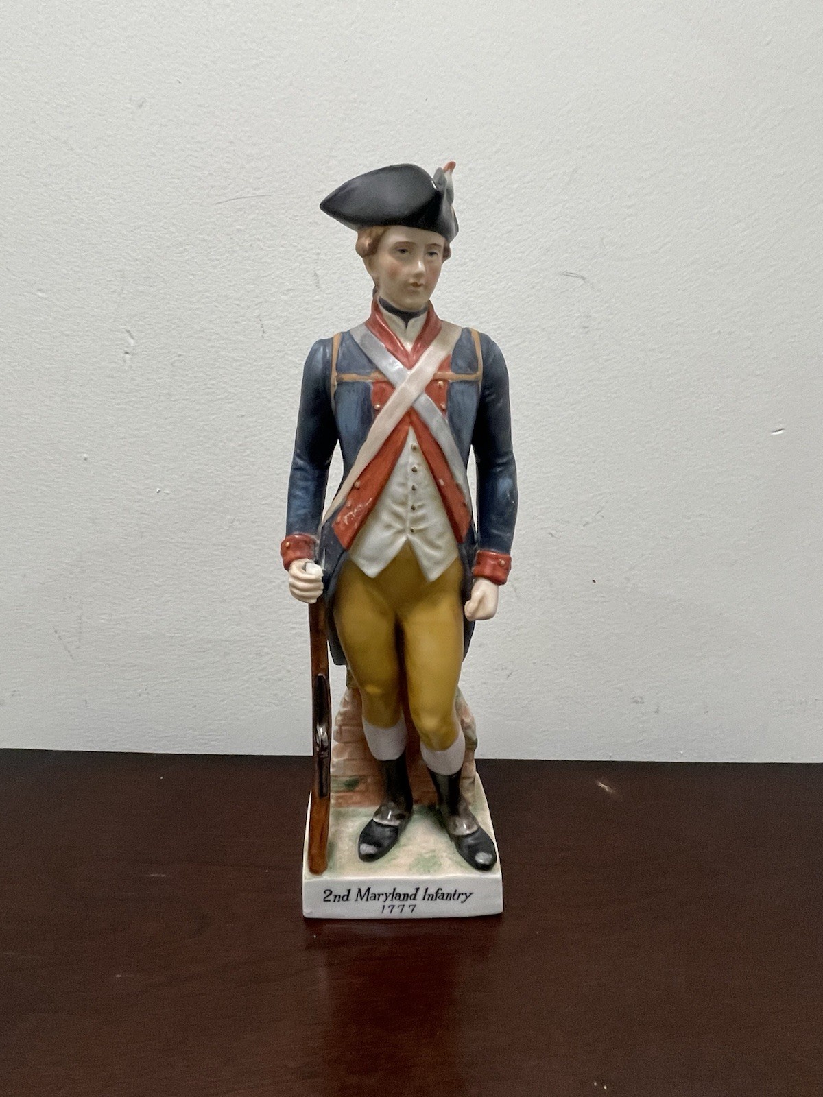 Andrea by Sadek 2nd Maryland Infantry 1777 Porcelain Soldier Figurine 6773