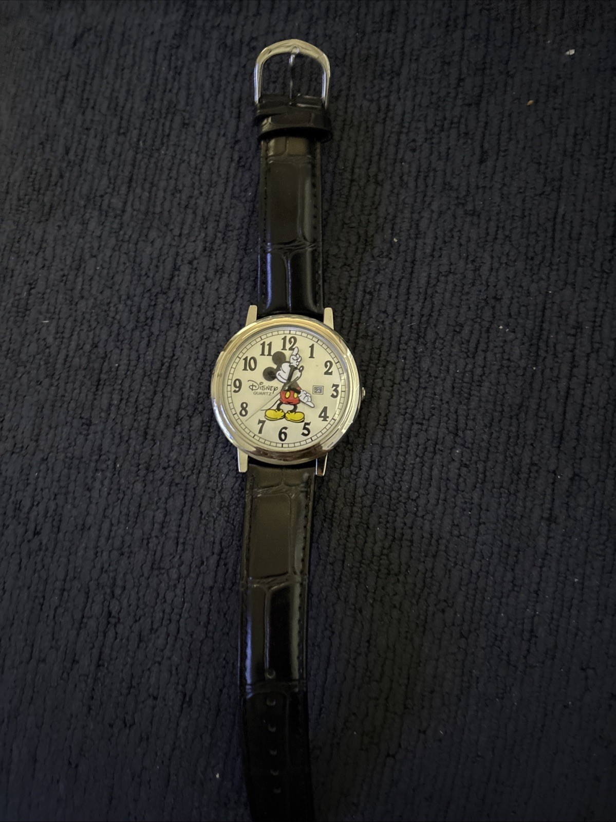 ￼ This Is An Authentic Disney Watch With Mickey Mouse On It