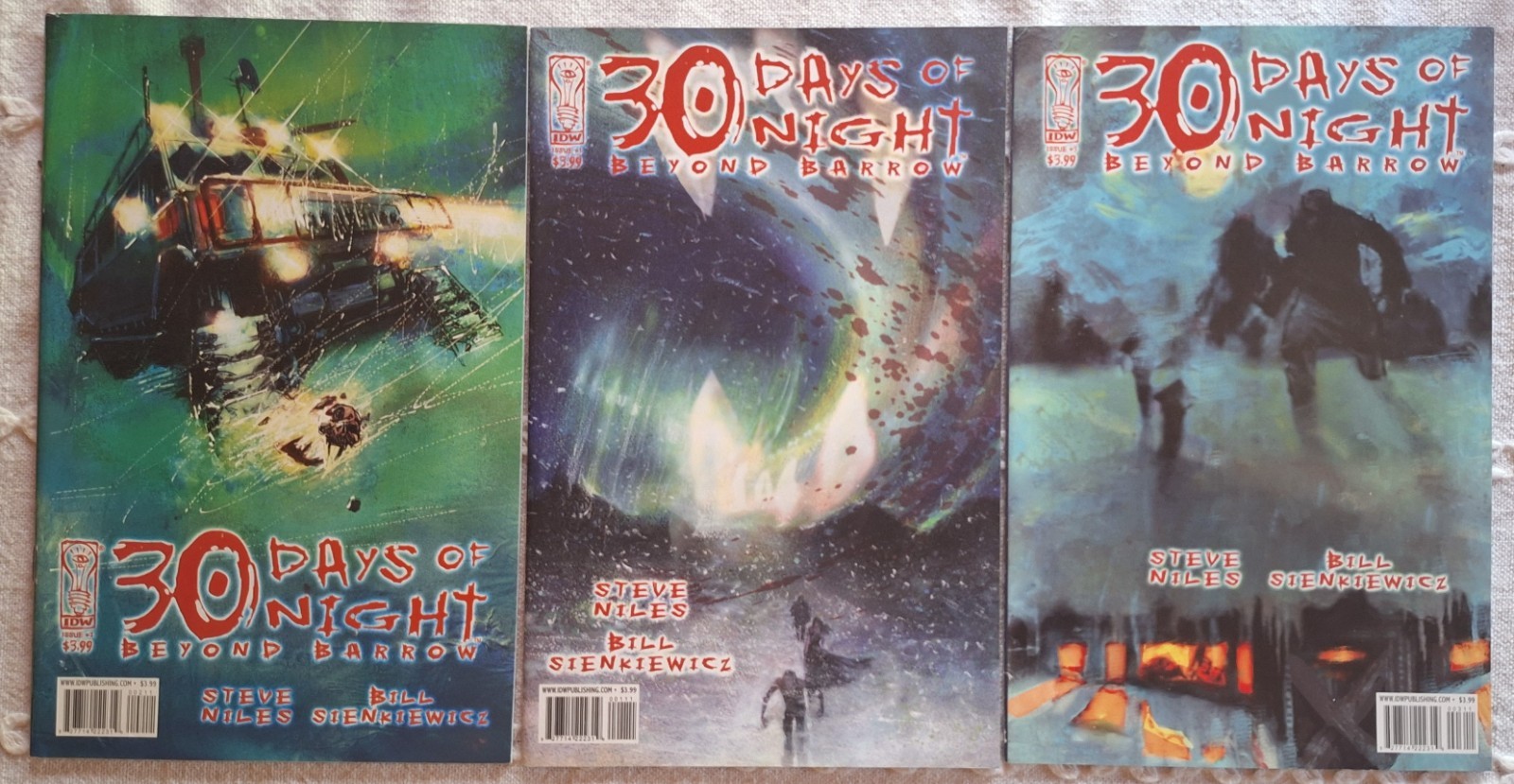 IDW-30 Days of Night Beyond Barrow #1-3 Complete Series-2007