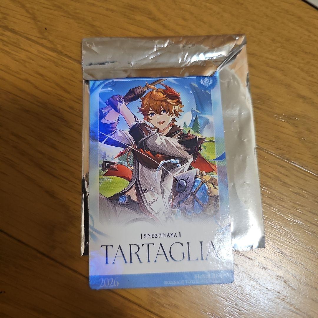 Genshin Impact Hoyoland 2026 Tartaglia Card Tartaglia Omikuji Korea Limited