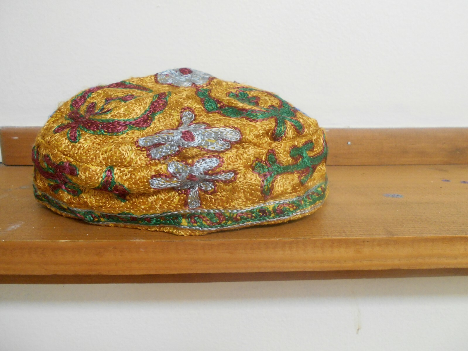 S/M Skull-Cap. Kufi. Tubeteika. Kippah. Yarmulke.Uzbek Hat.Uzbekistan. 