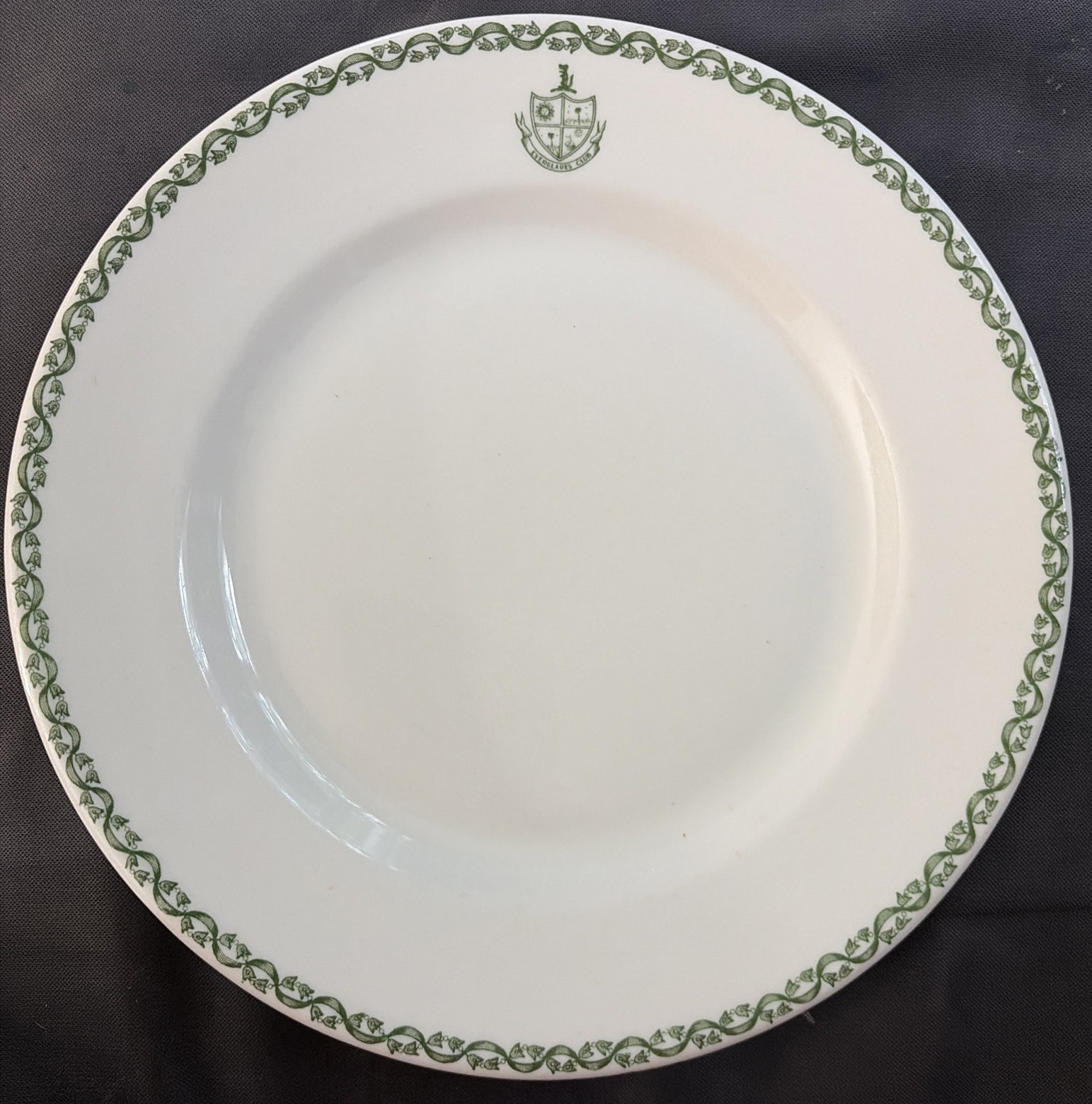 Vintage 1960s - The Everglades Club Palm Beach Florida - 9.5” Dinner Plate