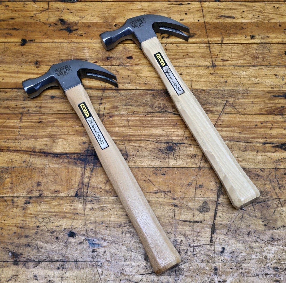 NEW Stanley Professional 16oz Hammer Hickory Handle 21-160 Lot Of 2