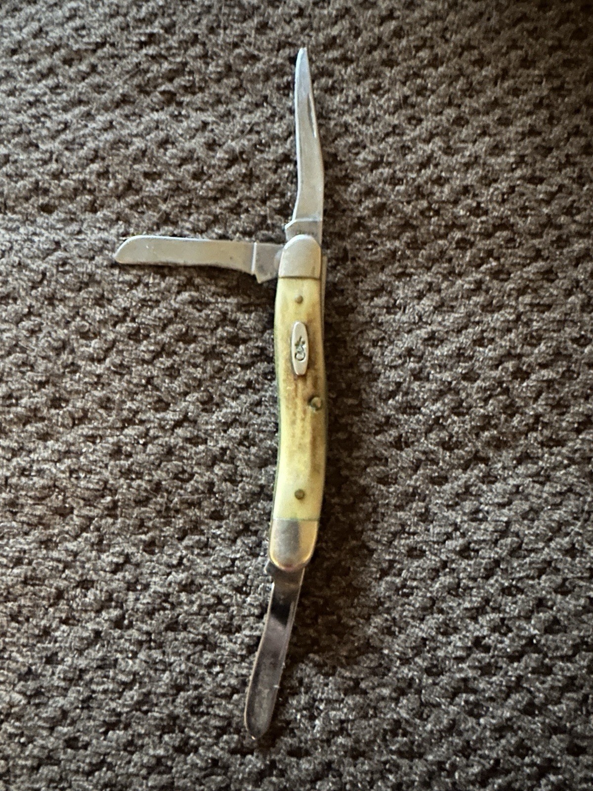 Vintage Case XX 5318 SS Stag Medium Stockman 3 Blade Pocket Knife 3.5” Vintage Case XX 5318 SS Stag Medium Stockman 3 Blade Pocket Knife 3.5”