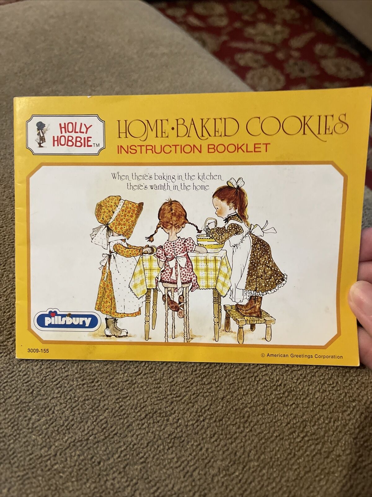 1976 Holly Hobbie Pillsbury Wilton Home Baked Cookies Instruction Booklet (CM)