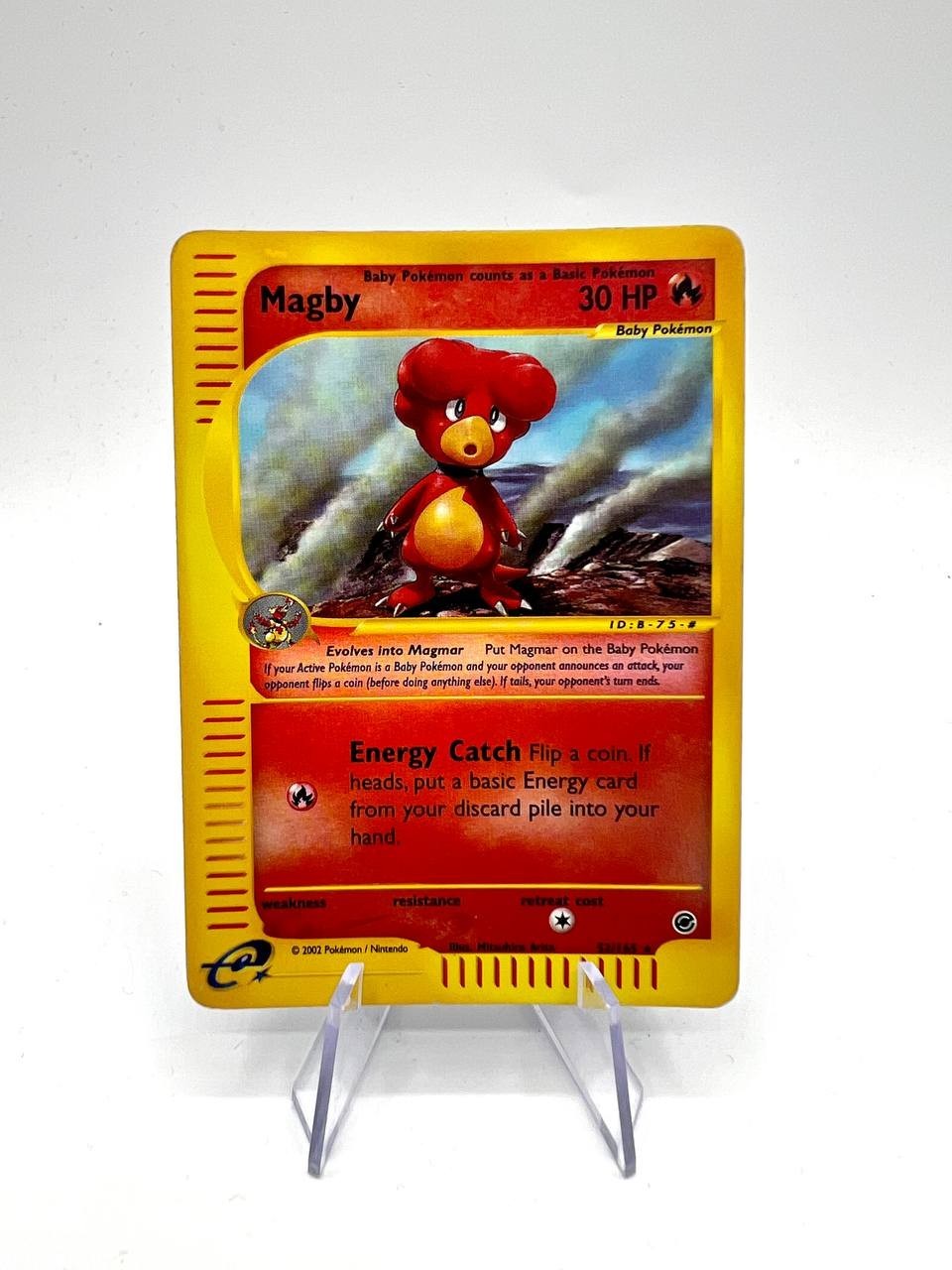 Magby 52/165 Expedition Base Set 2002 Rare Reverse Holo English Played