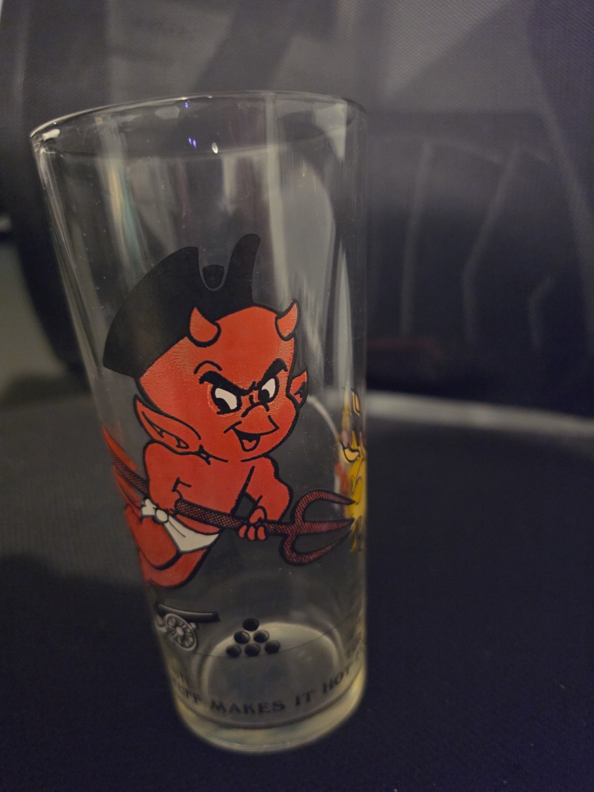 Vintage 1970\'s Pepsi Glass Hot Stuff Harvey cartoon Casper Ghost Arbys series