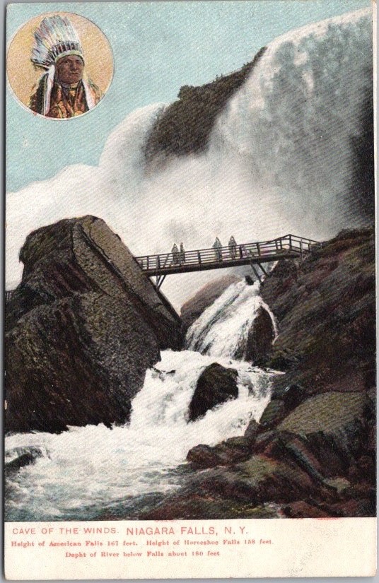 c1900s NIAGARA FALLS, New York Postcard \