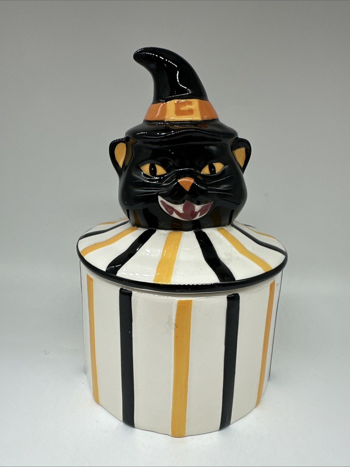 Potters Studio Black Cat Canister