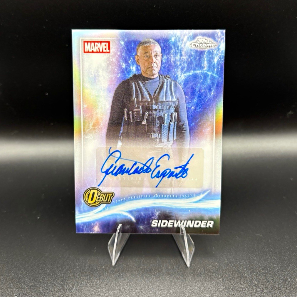 Topps 2025 Marvel Studios Chrome Sidewinder AA-GE Giancarlo Esposito Auto
