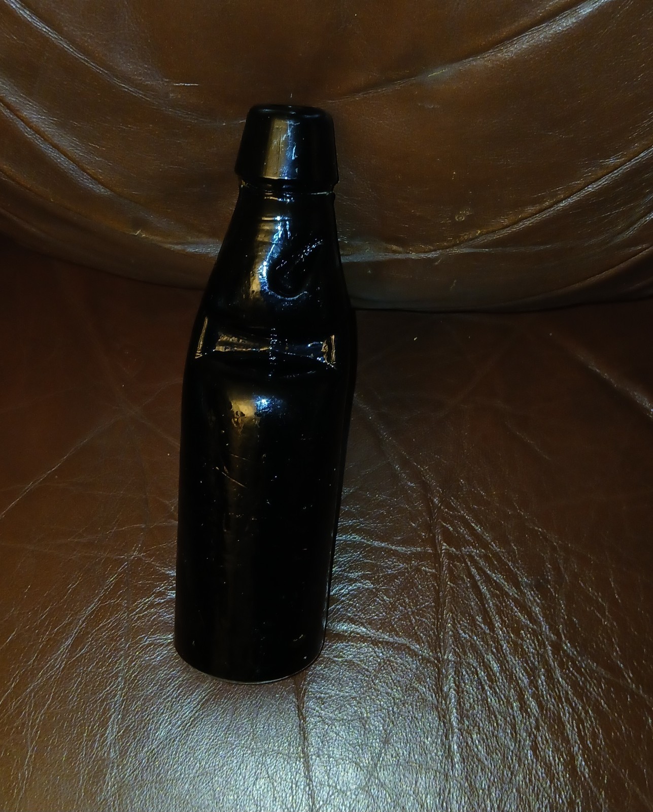 Extremely Rare Antique / Vintage Dark Codd Bottle Extra Strong Glass