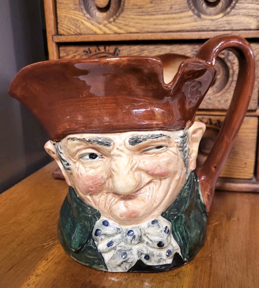 Royal Doulton Old Charley Large Character Jug Mug Rd No 787515 England Vintage