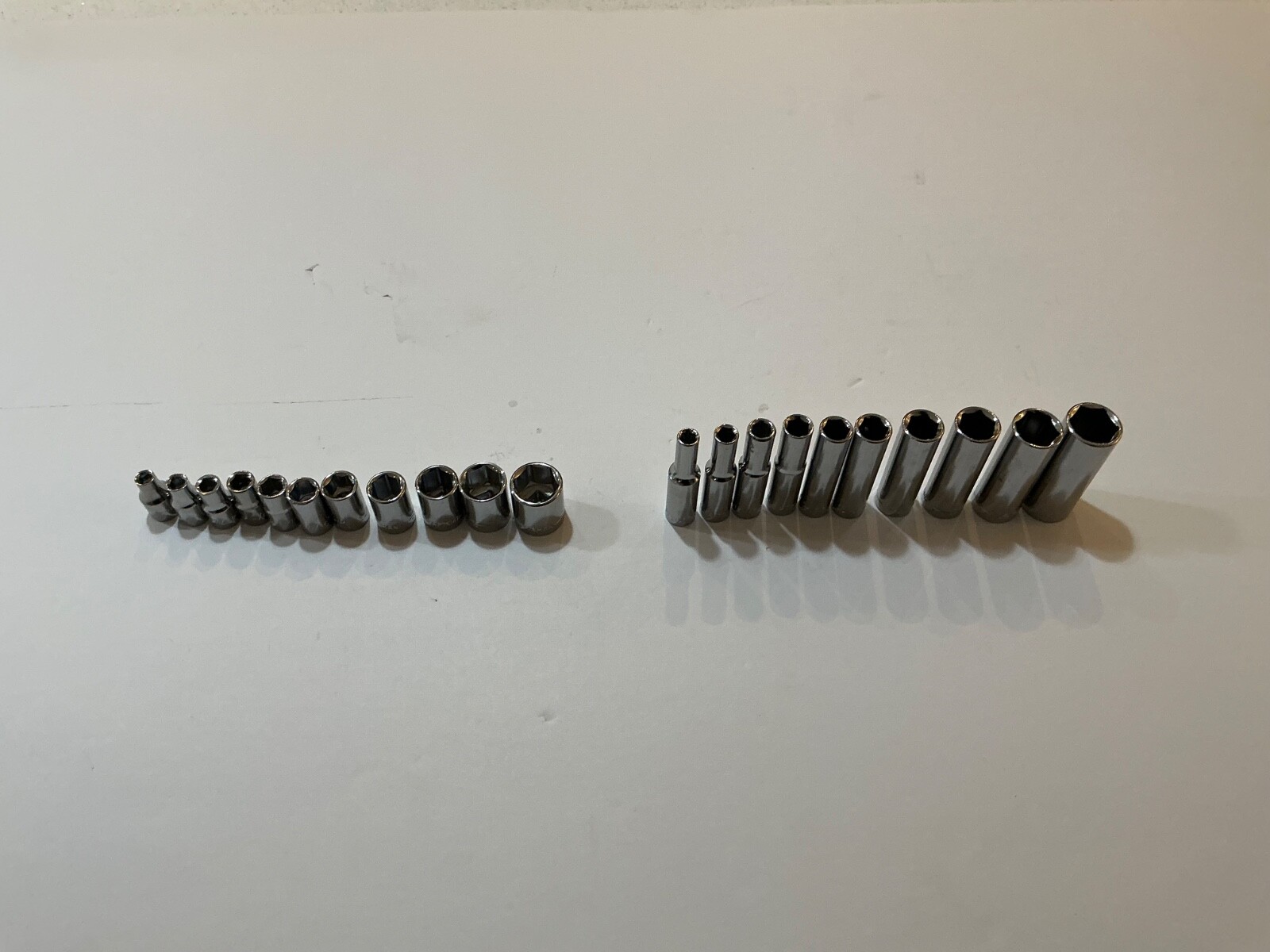 New Craftsman 21 piece 1/4