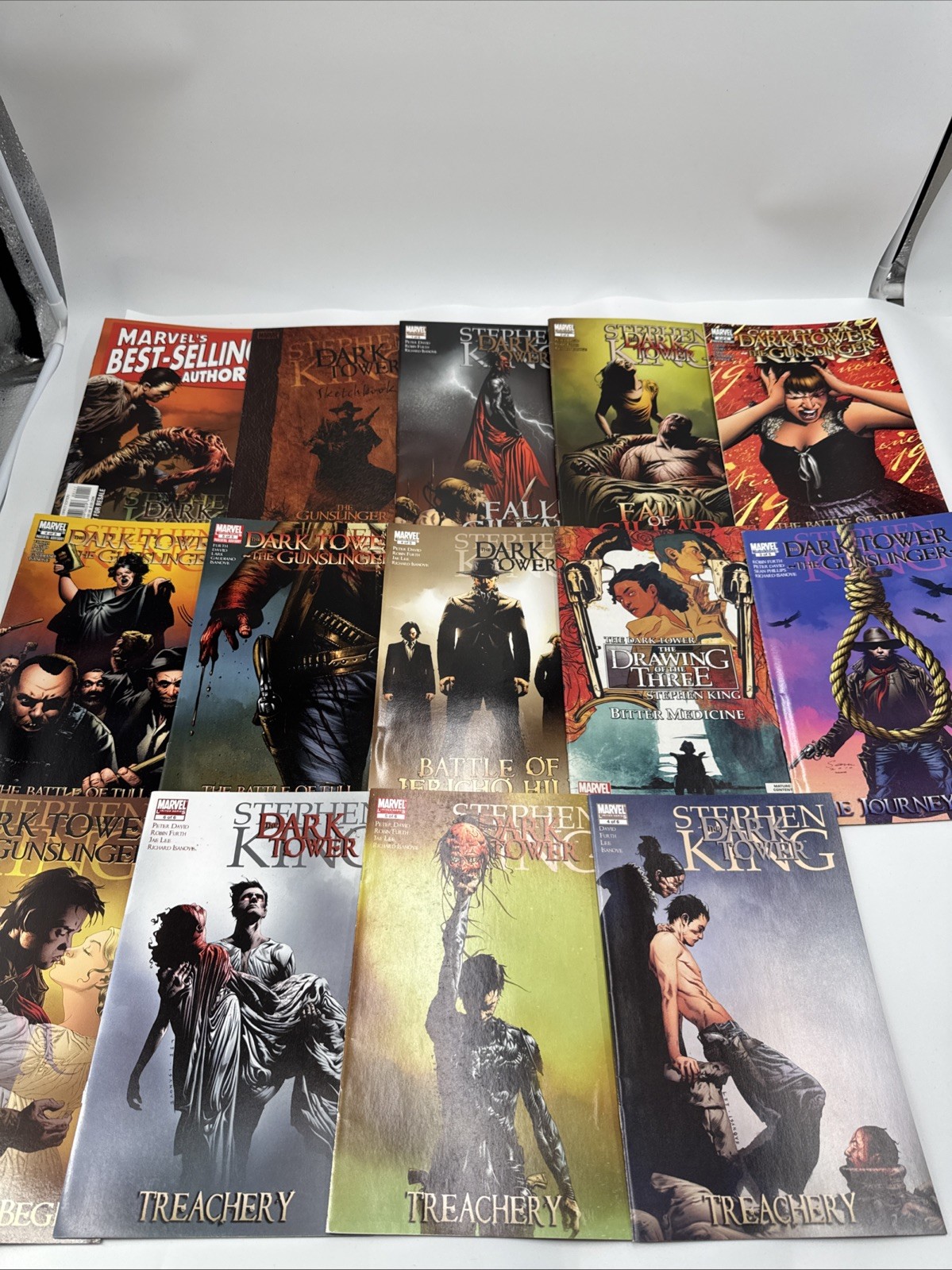 Stephen King The Dark Tower Marvel Comic Book Lot of 14 Books Mixed Series