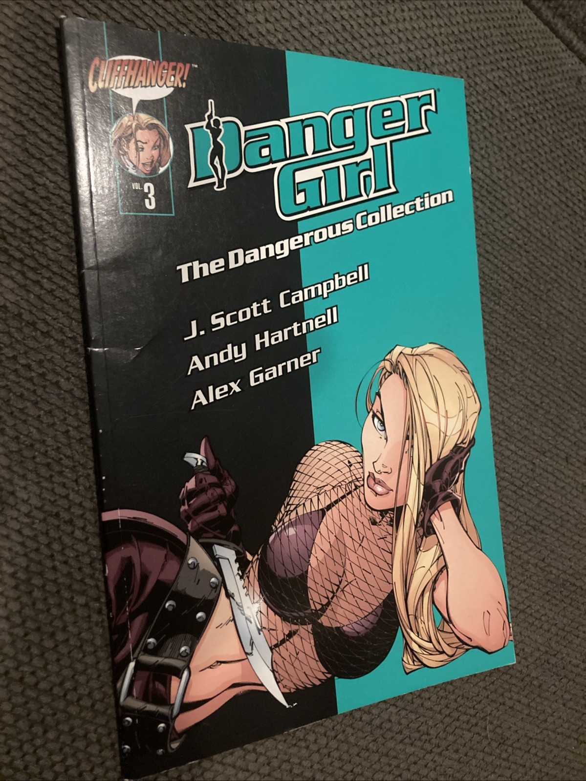 Good condition 1999 Danger Girl Dangerous Collection Volume 3 Cliffhanger TPB