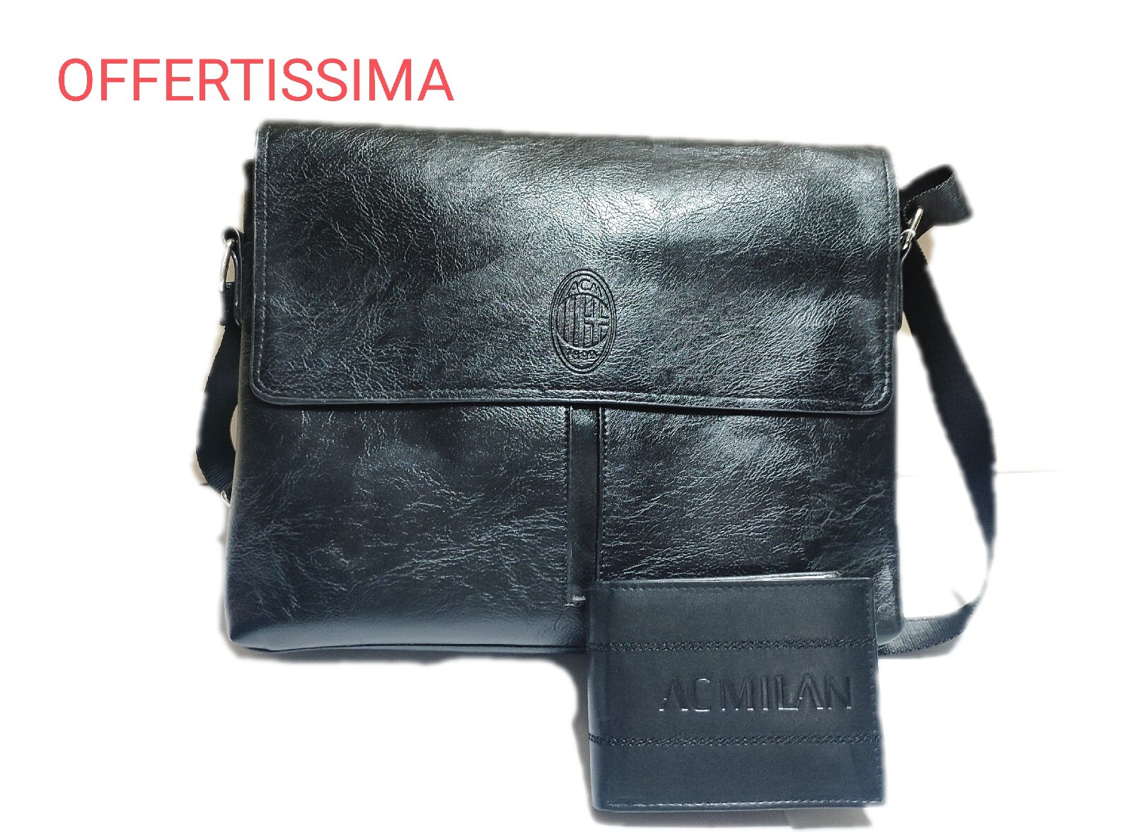 Milan football offer: purse + wallet