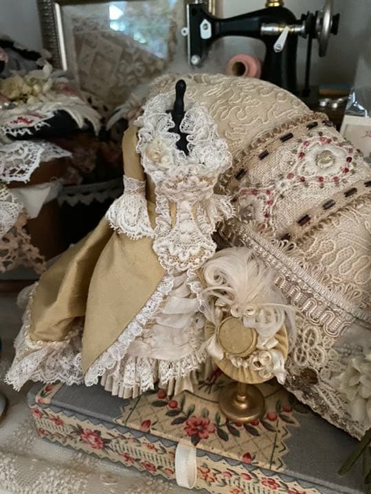 antique miniature dress #9d030f